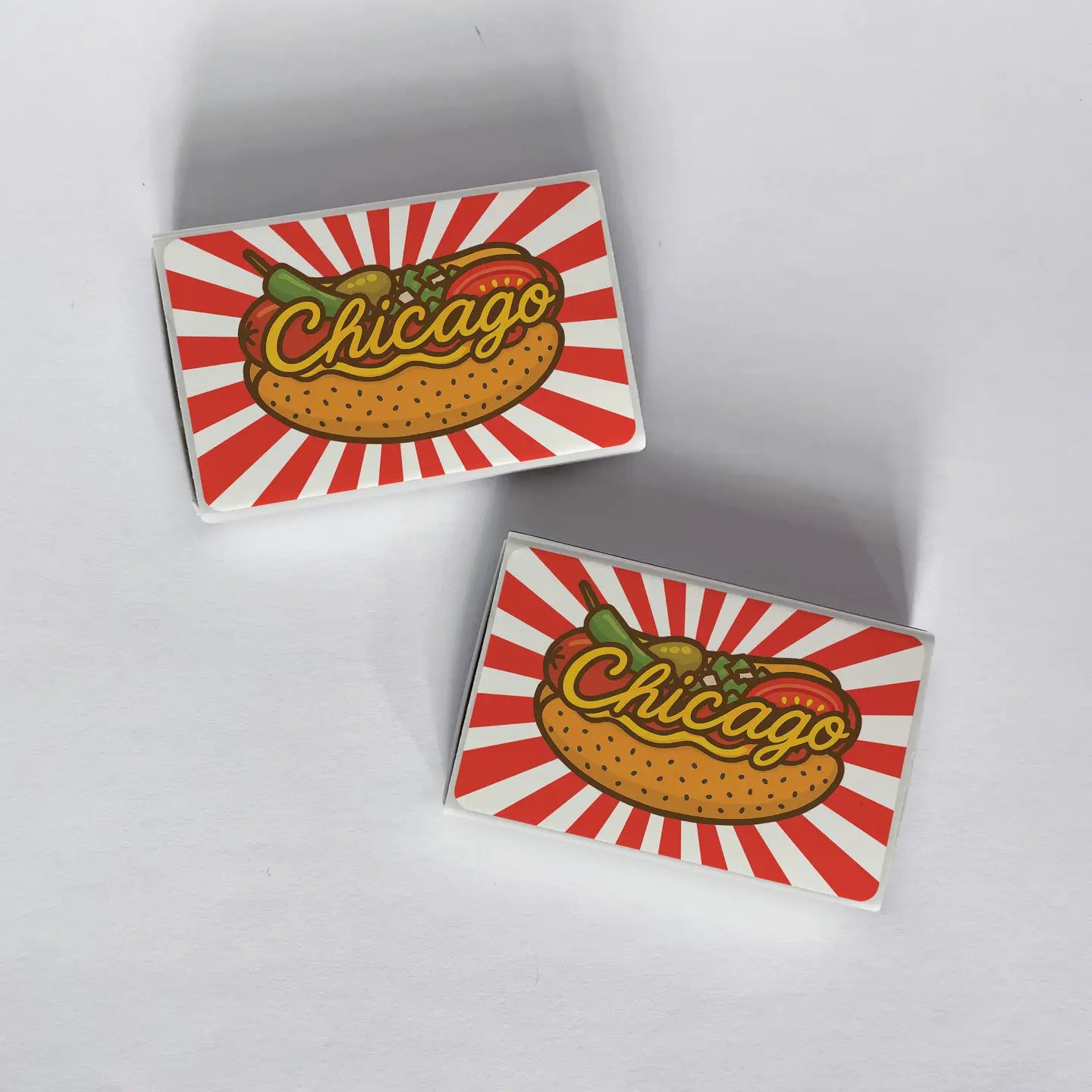 Chicago Style Hot Dog Matchbook