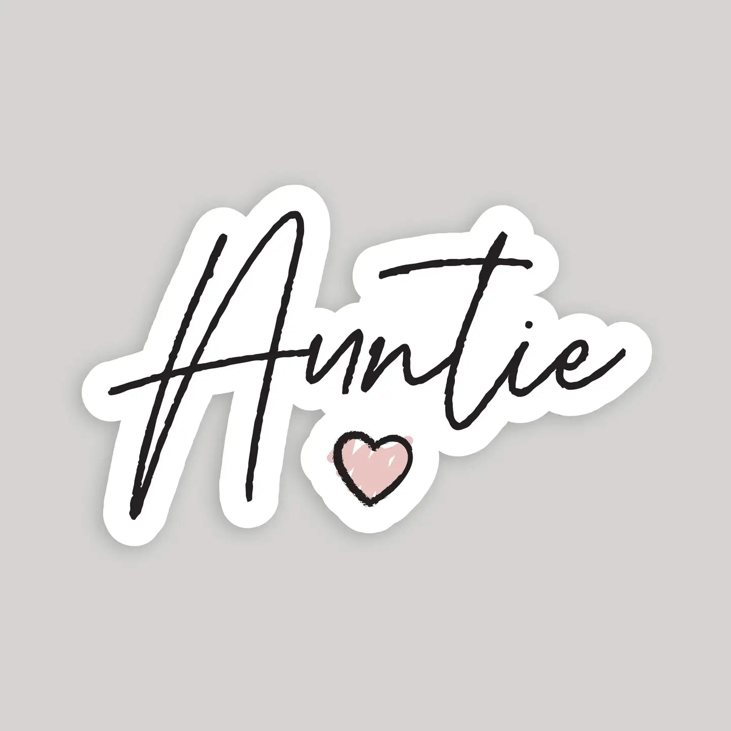 Auntie Sticker