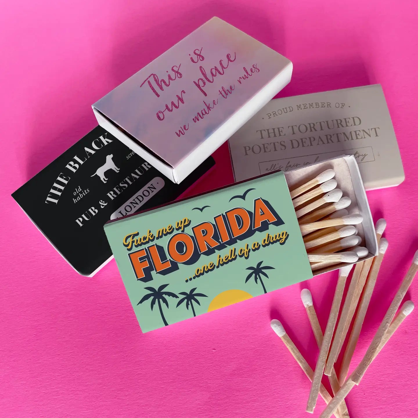 Lover This is Our Place Taylor Swift Matchbook