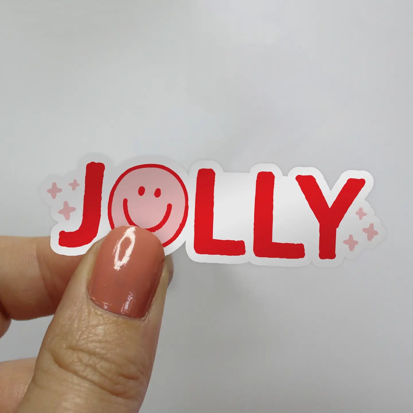 Jolly Smiley Face Sticker