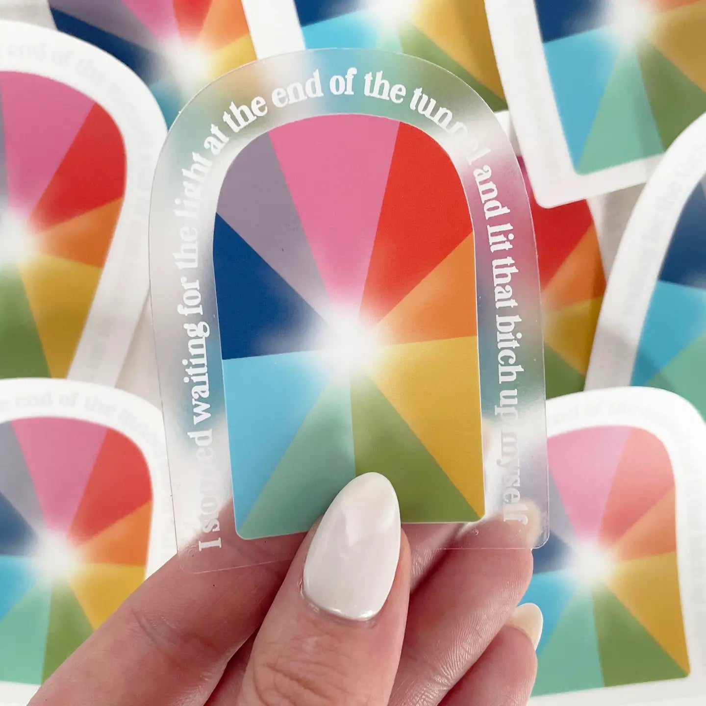 Light at the End of the Tunnel Sticker