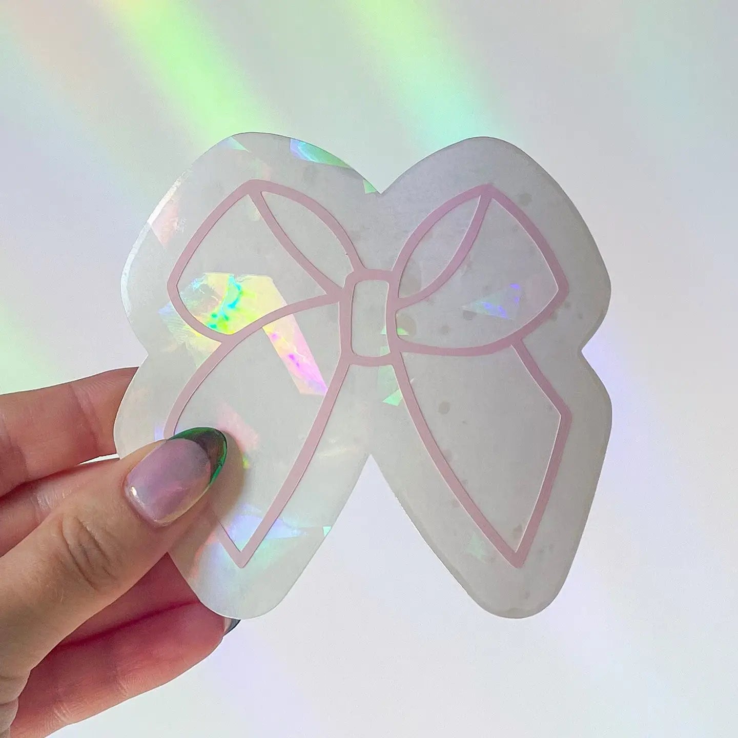 Pink Bow Rainbow Maker