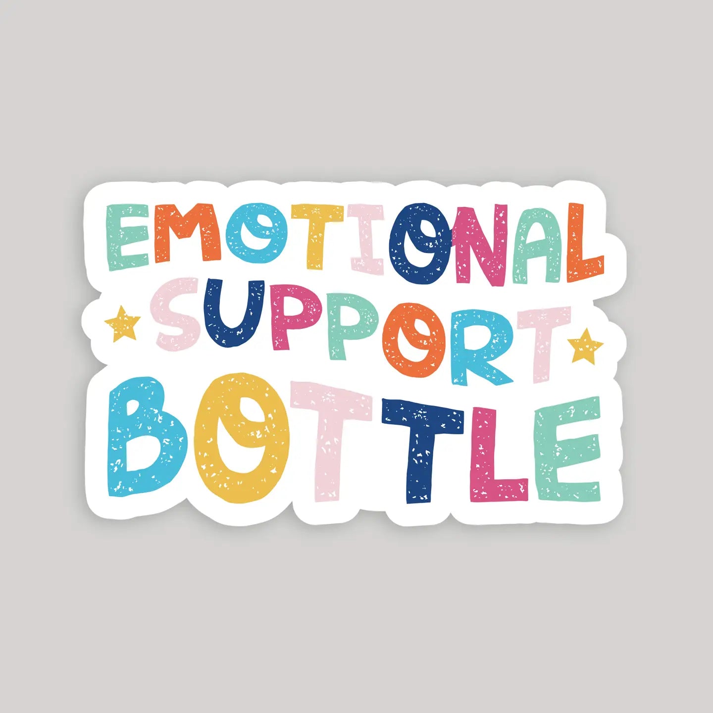 Emotional Support Bottle Sticker