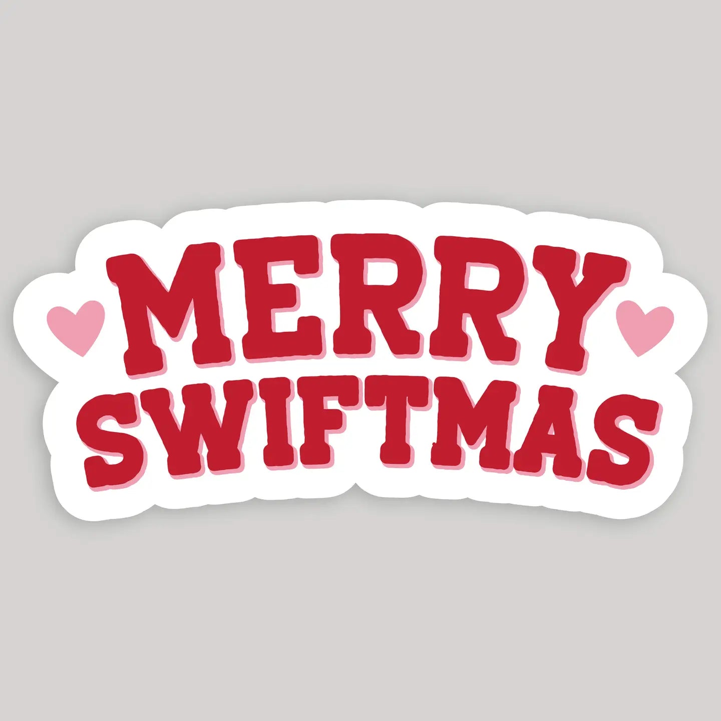 Merry Swiftmas Taylor Swift Sticker