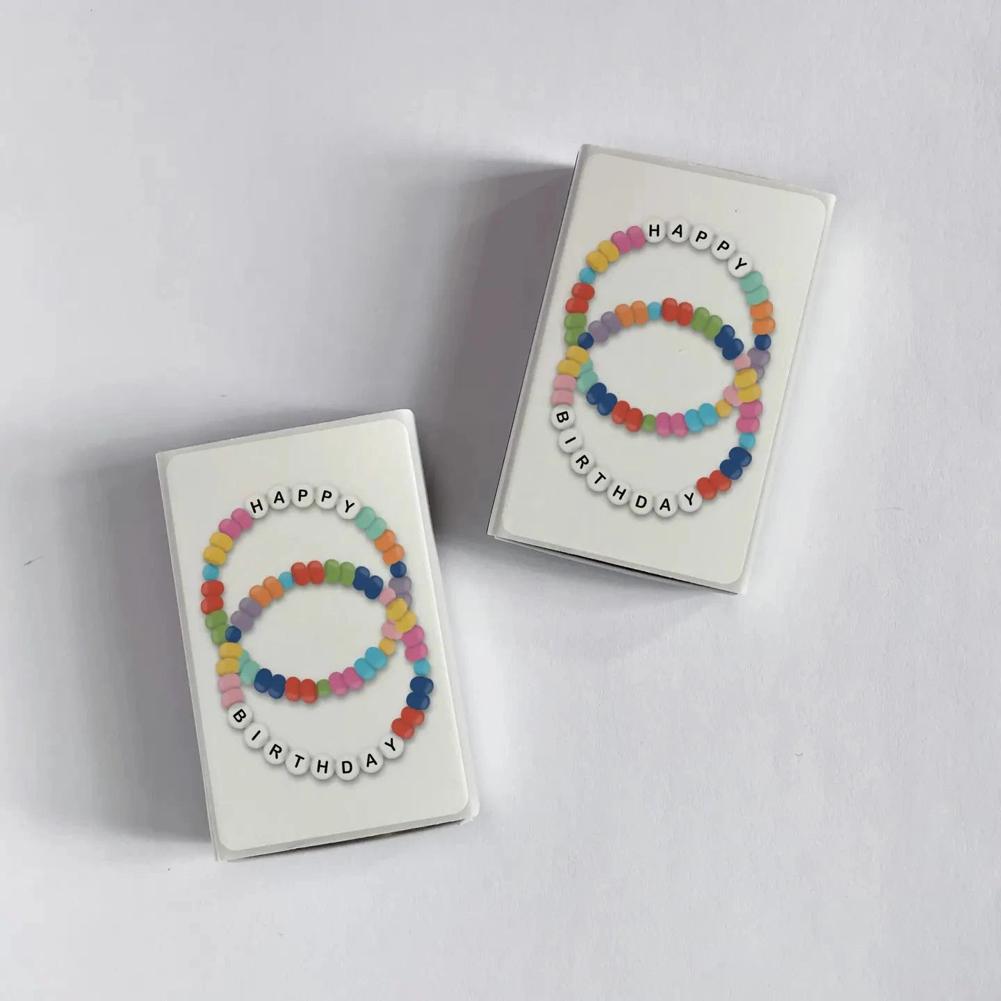 Happy Birthday Friendship Bracelet Matchbook