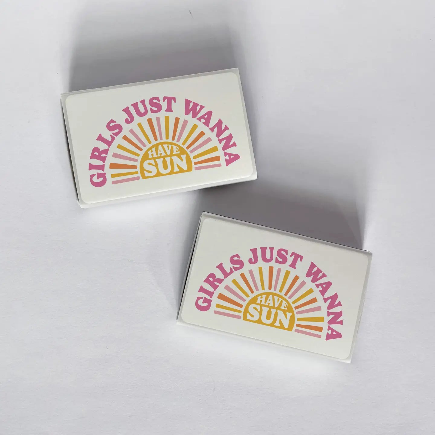 Girls Just Wanna Have Sun Matchbook