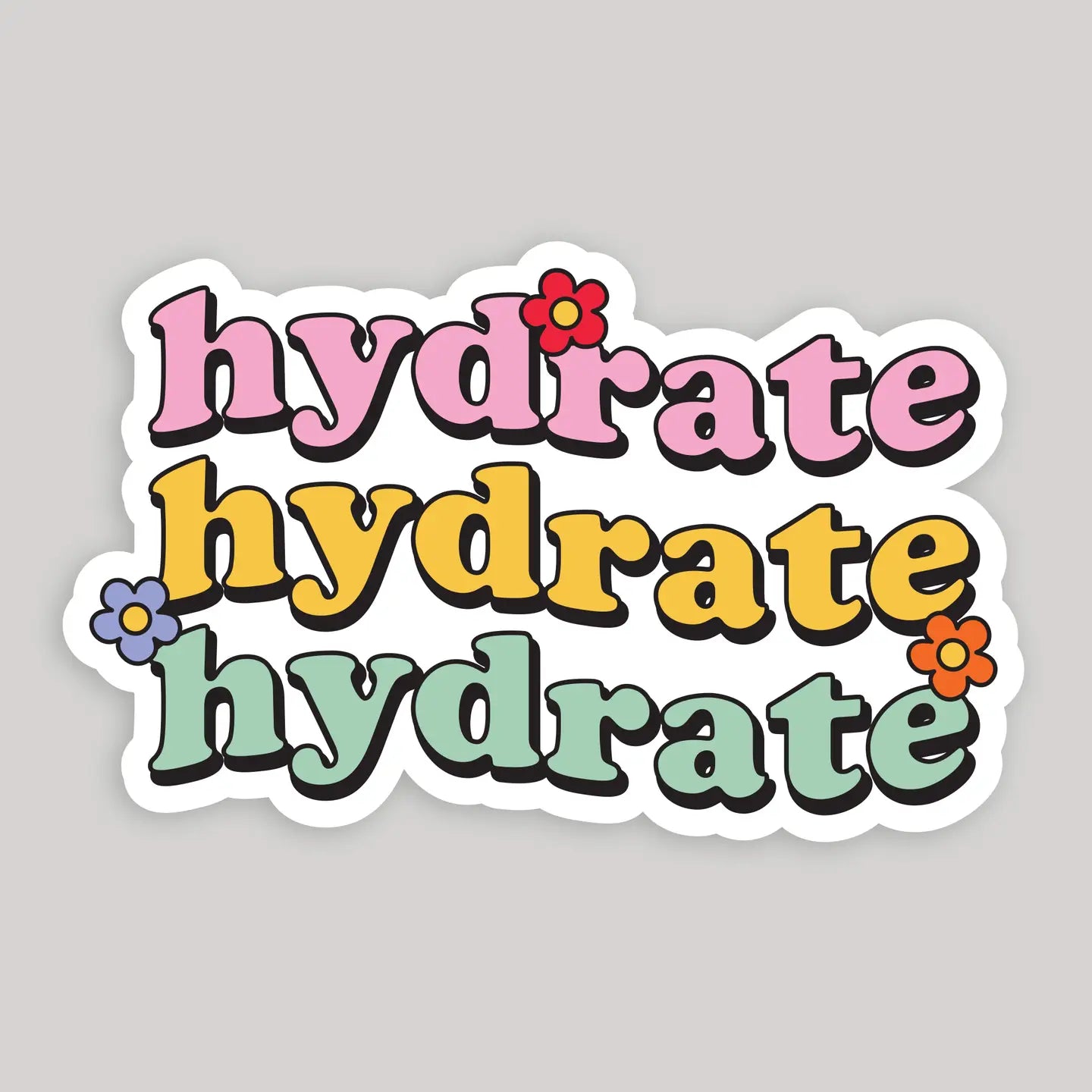 Hydrate Sticker