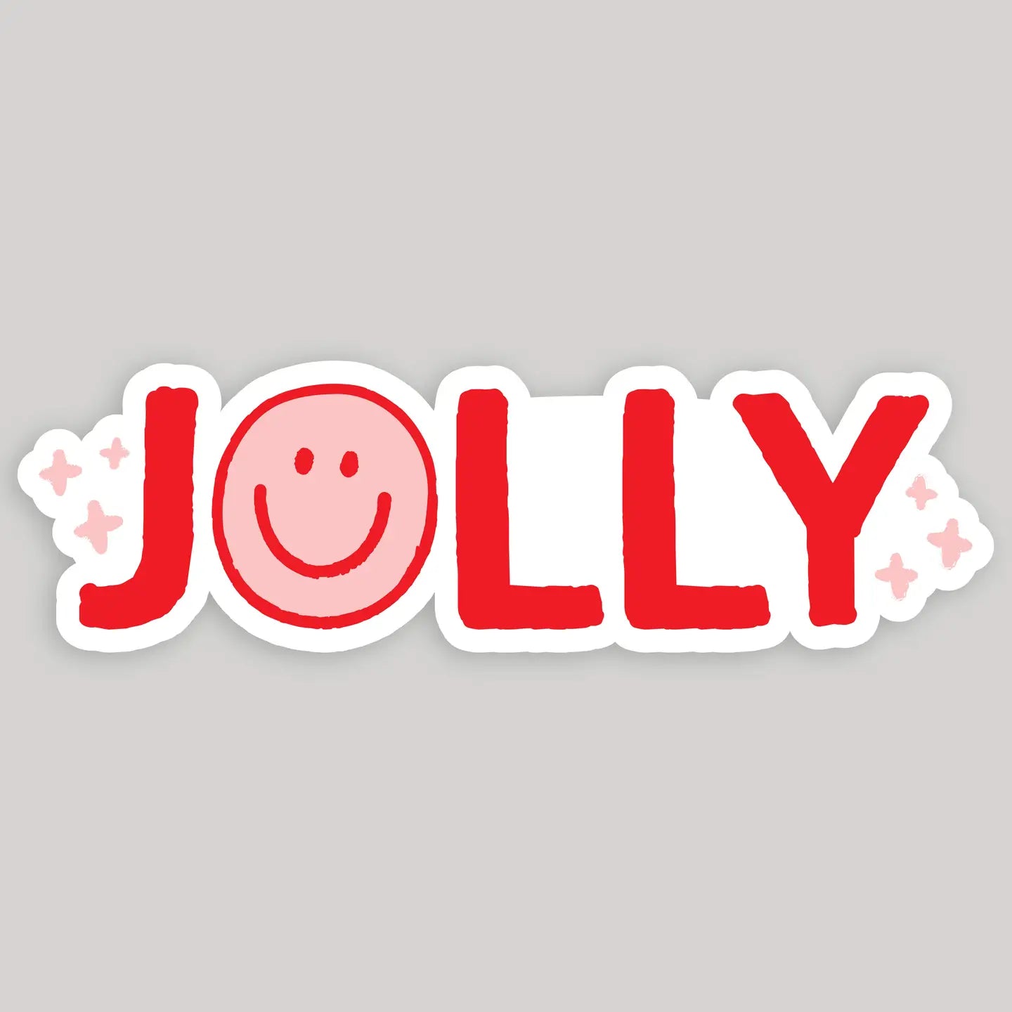 Jolly Smiley Face Sticker