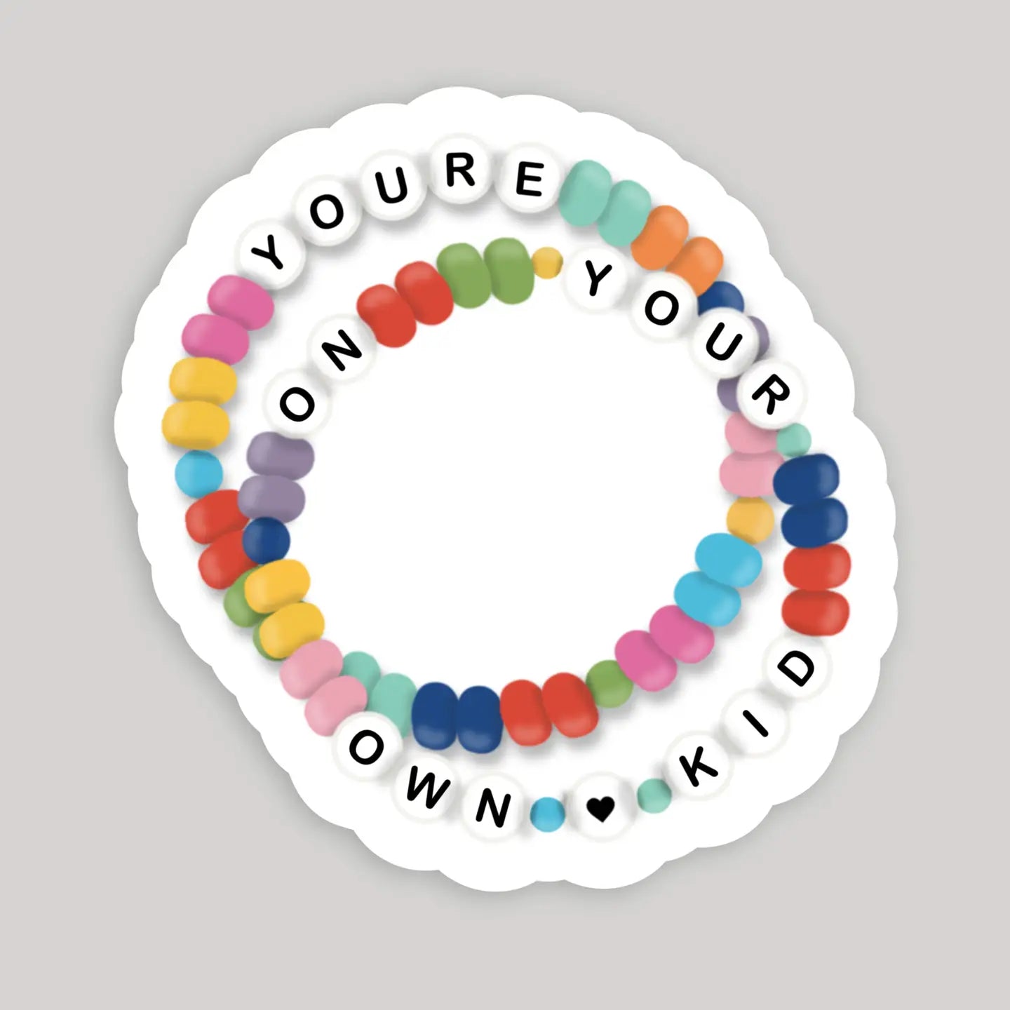 You're on Your Own Friendship Bracelet Taylor Swift Sticker