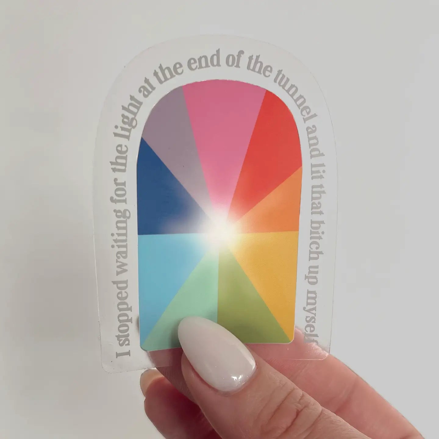 Light at the End of the Tunnel Sticker