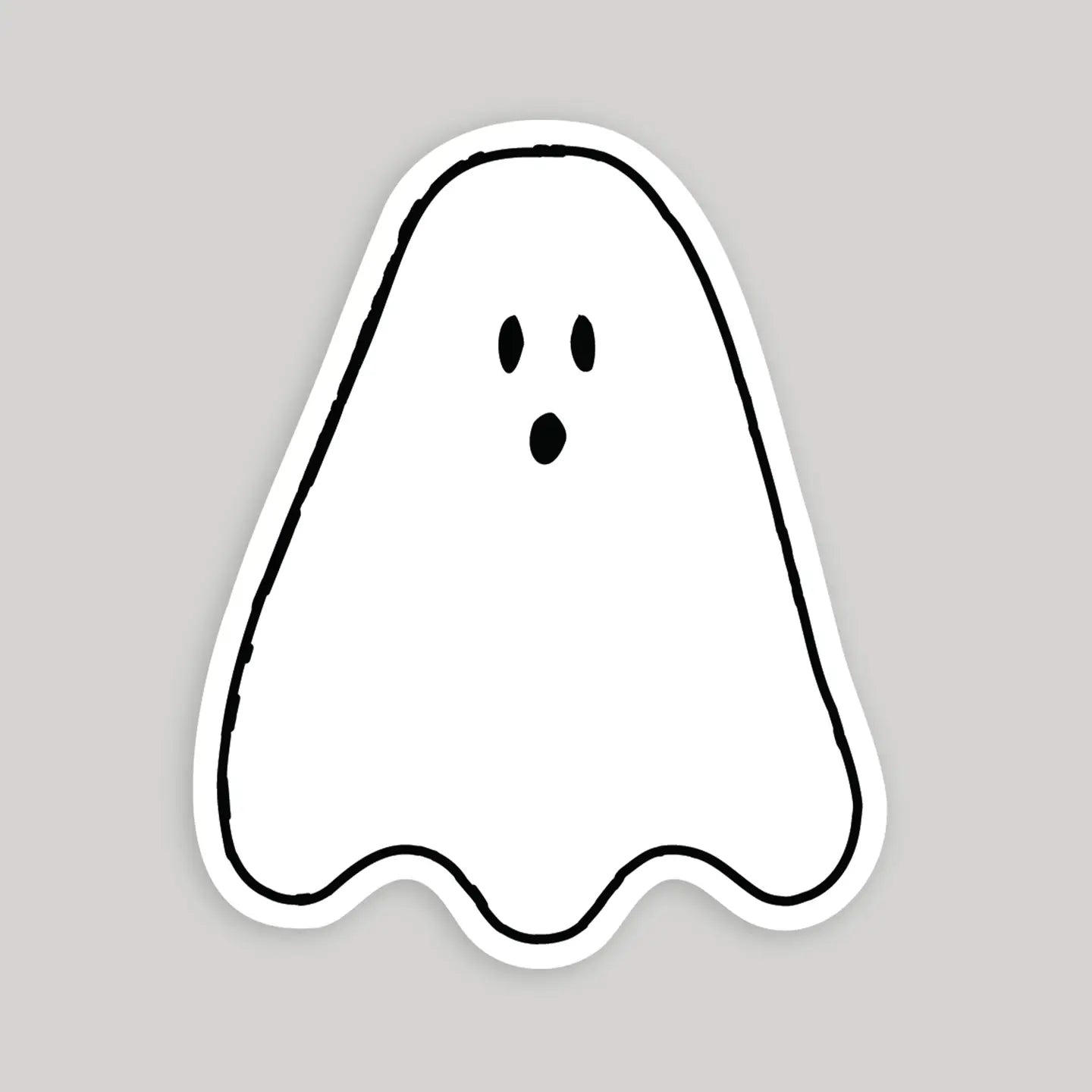 Cute Ghost Sticker
