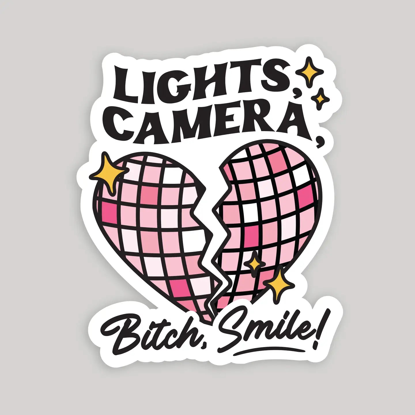 Lights, Camera Taylor Swift Sticker
