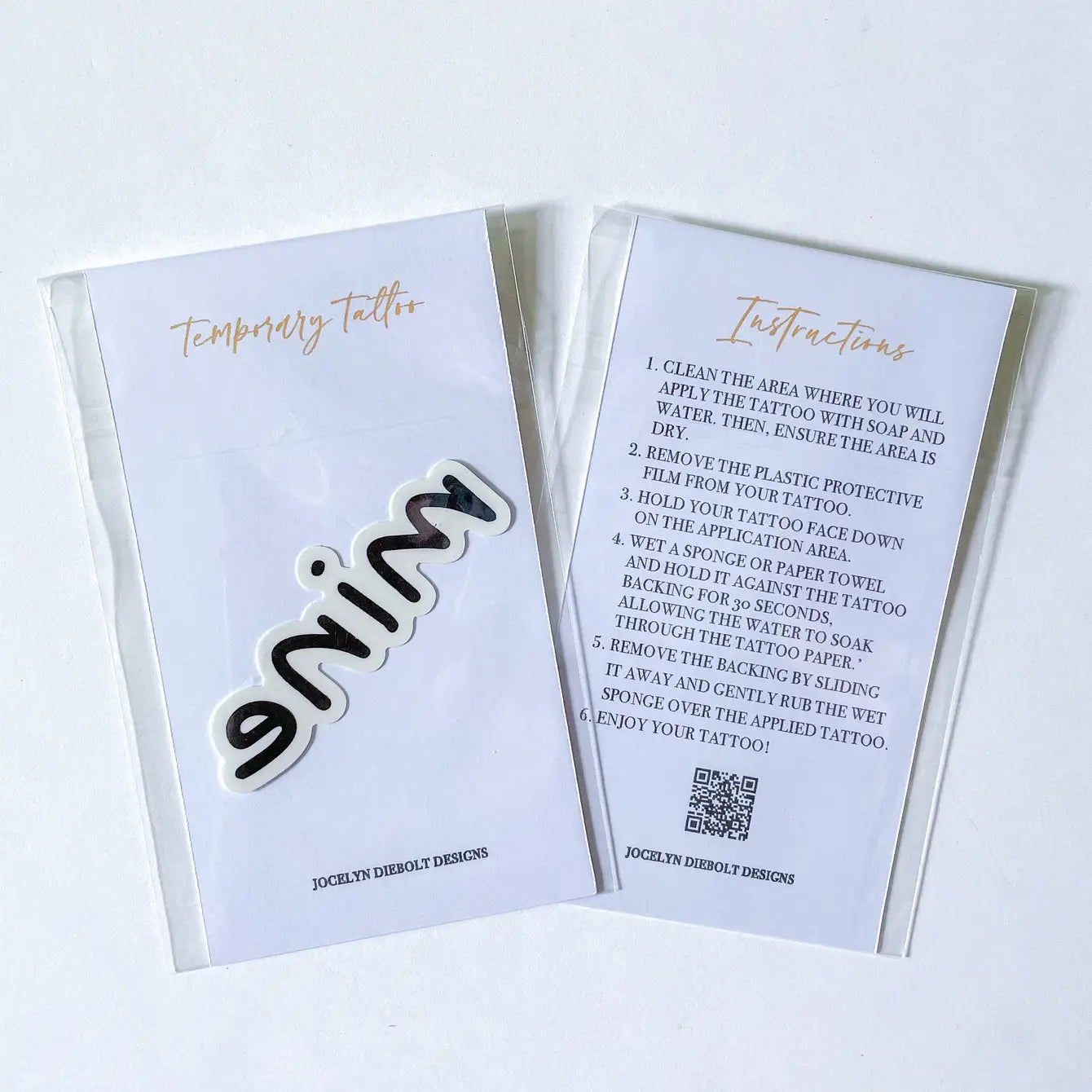 Mine Taylor Swift Temporary Tattoo