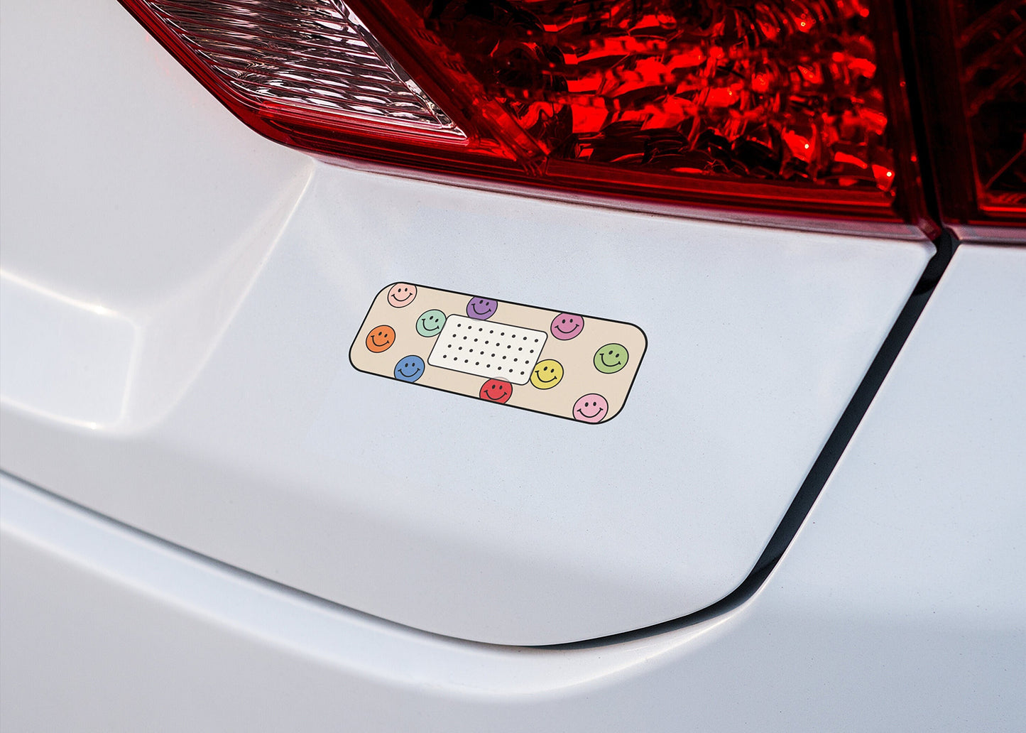 Smiley Faces Bandage Magnet