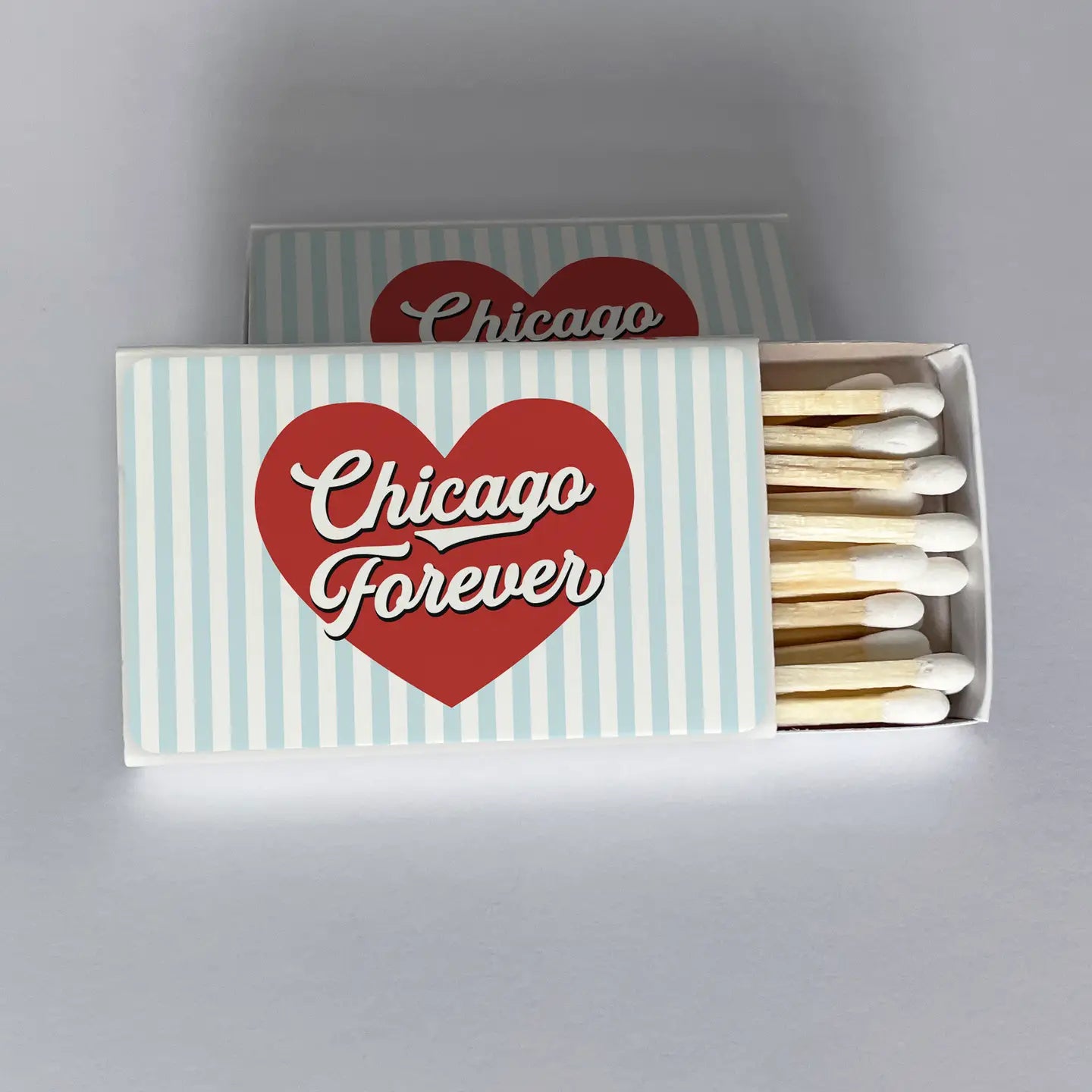 Chicago Forever Heart Matchbook
