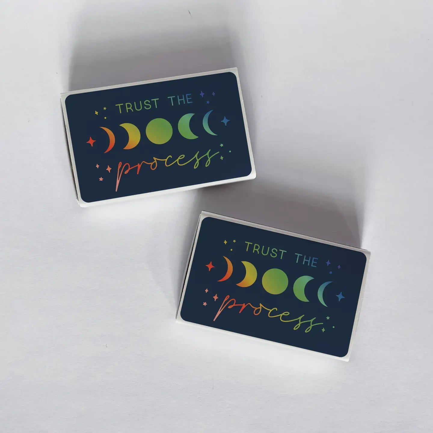 Trust the Process Gradient Moons Matchbook