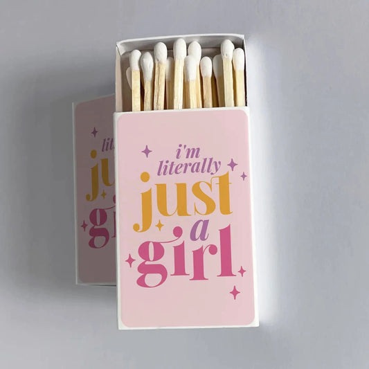 I'm Literally Just a Girl Matchbook
