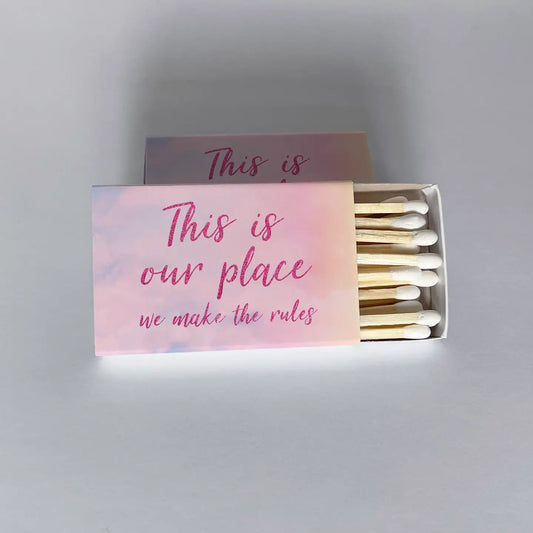 Lover This is Our Place Taylor Swift Matchbook