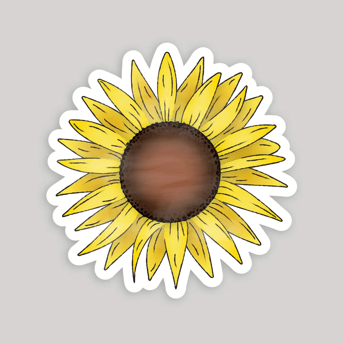 Sunflower Sticker