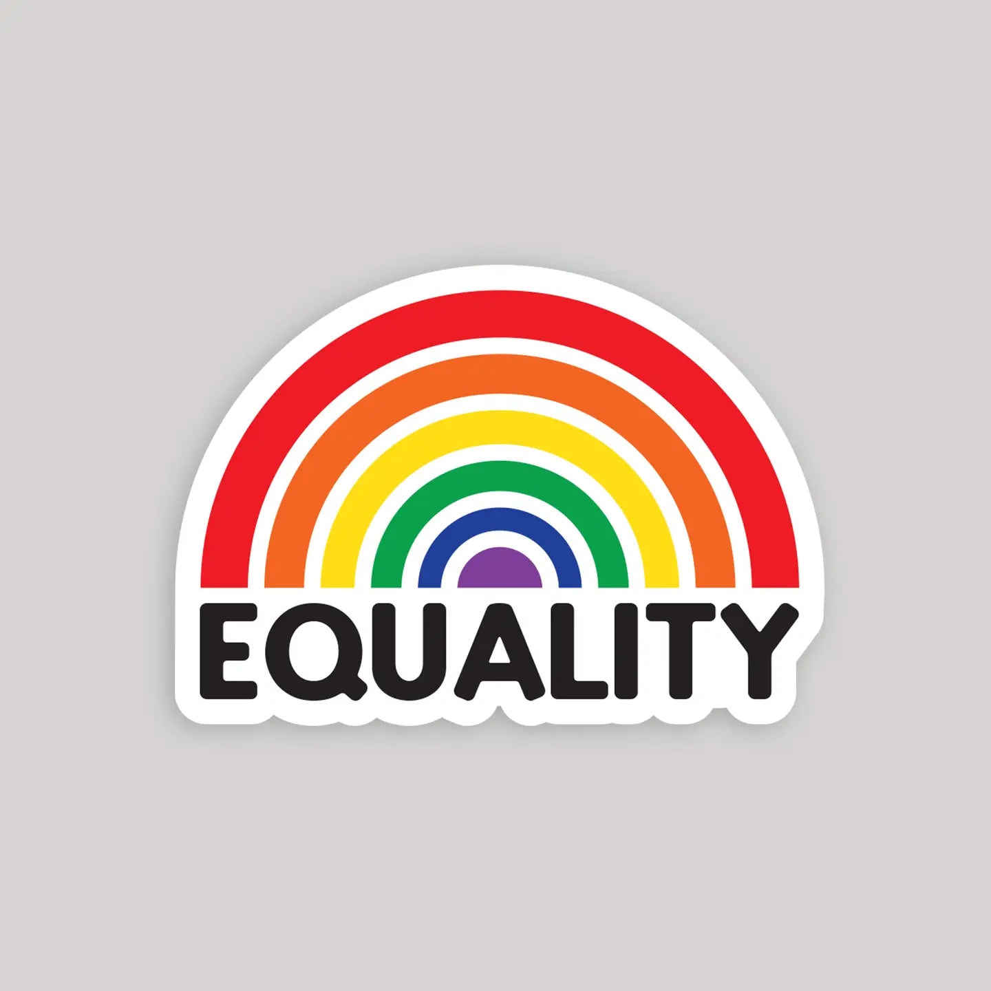 Equality Rainbow Sticker