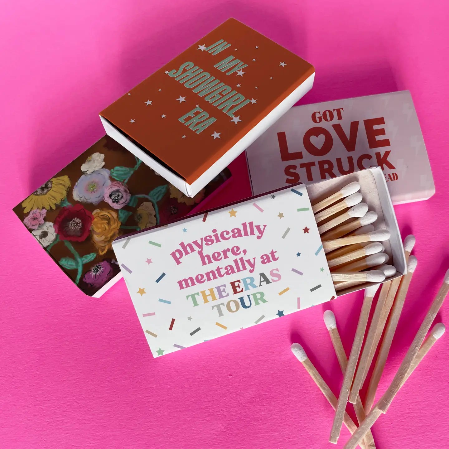 Got Lovestruck Straight to my Head Taylor Swift Matchbook