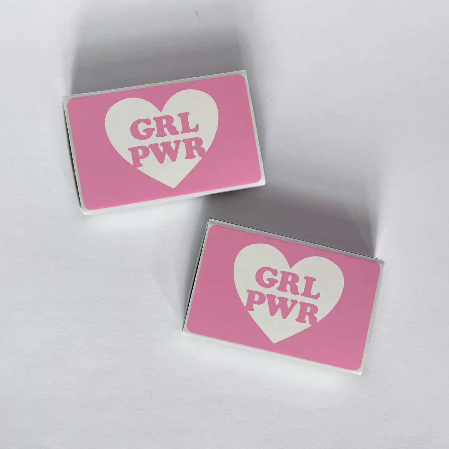 GRL PWR Heart Pink Matchbook