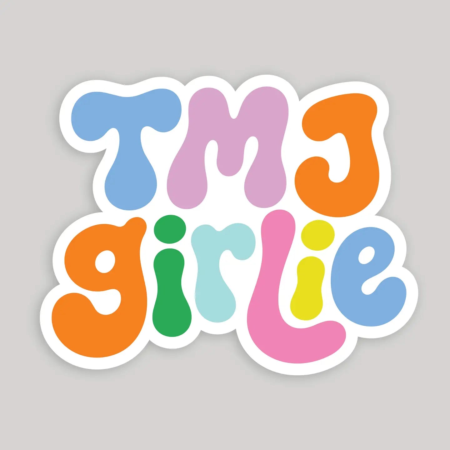TMJ Girlie Sticker