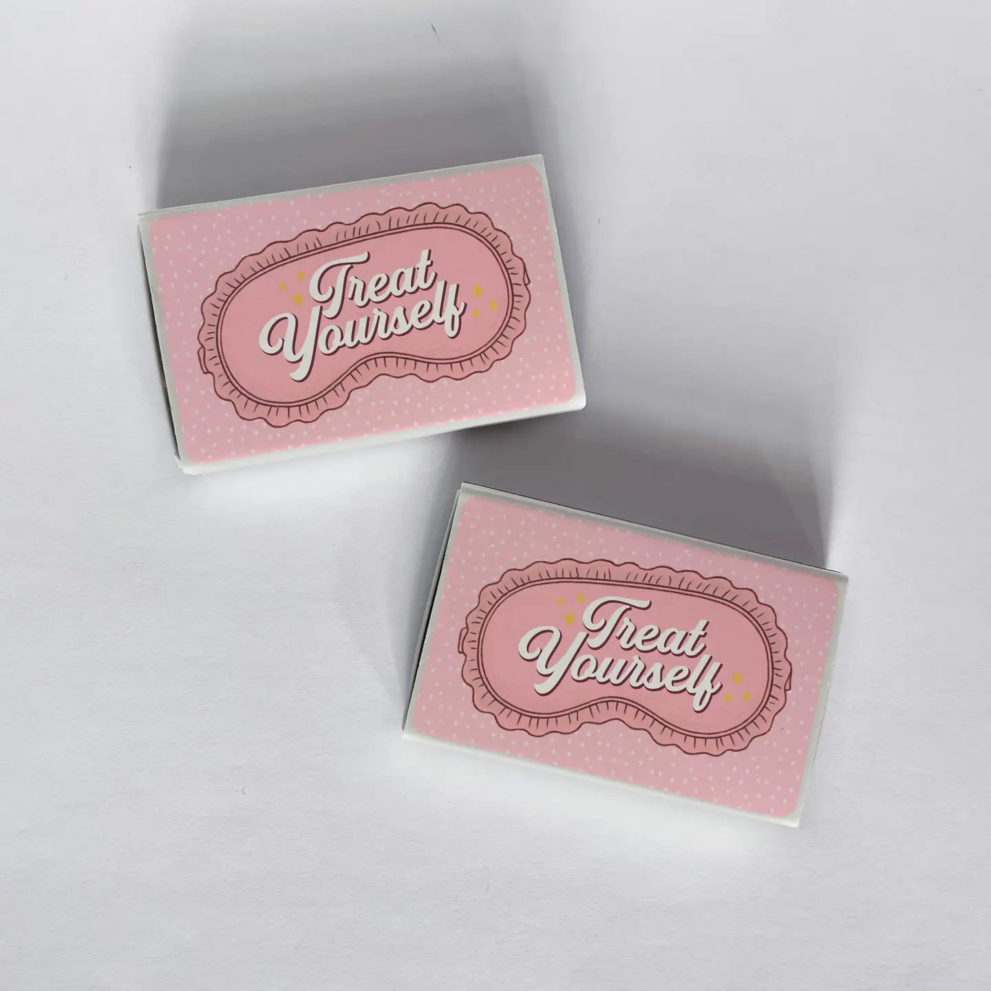 Treat Yourself Face Mask Pink Matchbook