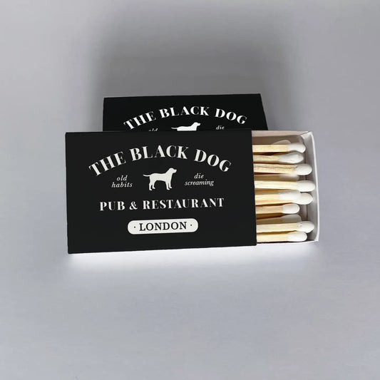 The Black Dog Taylor Swift Matchbook