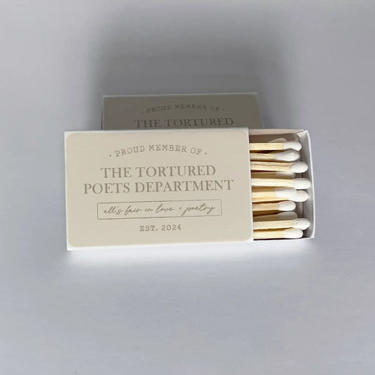 Tortured Poets Department Member Taylor Swift Matchbook