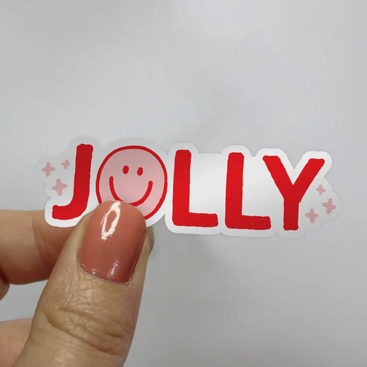 Jolly Smiley Face Sticker