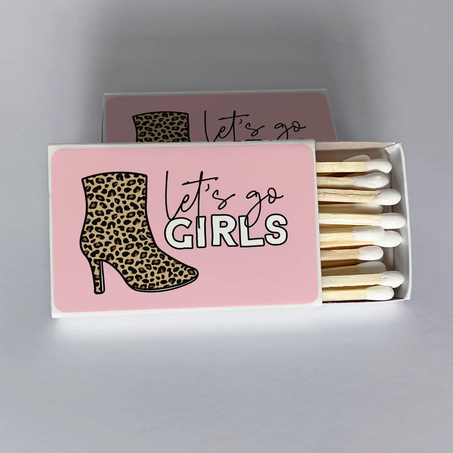 Let's Go Girls Animal Print Boot Shania Twain Matchbook