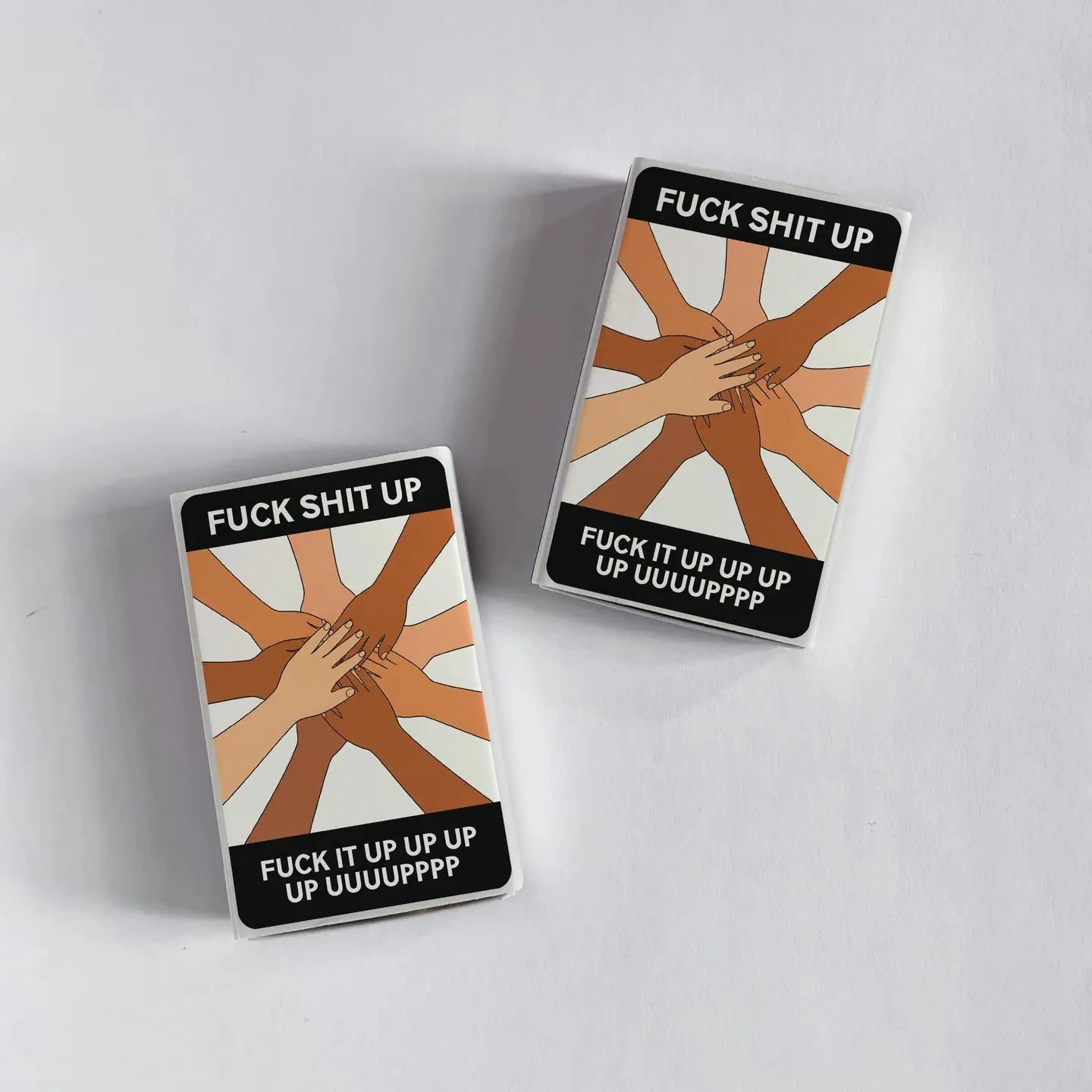 F*ck Sh!t Up Eras Hands In Huddle Matchbook