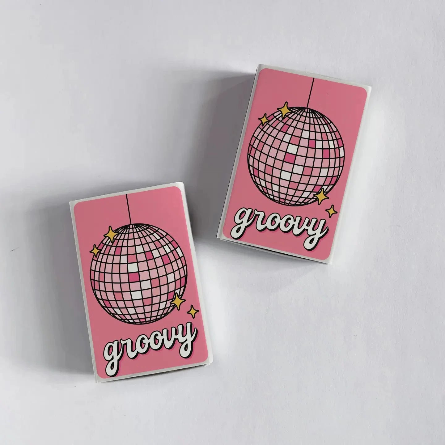 Groovy Pink Disco Ball Matchbook