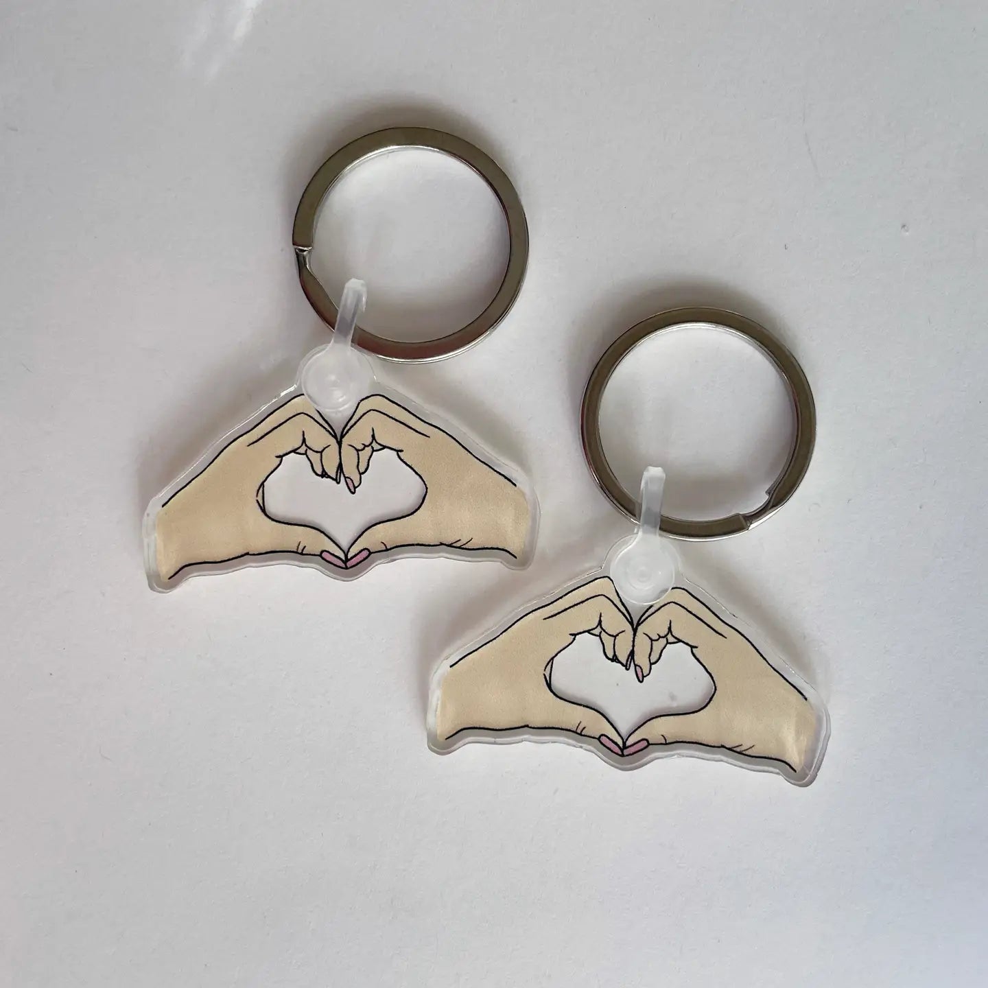 Hand Heart Taylor Swift Acrylic Keychain