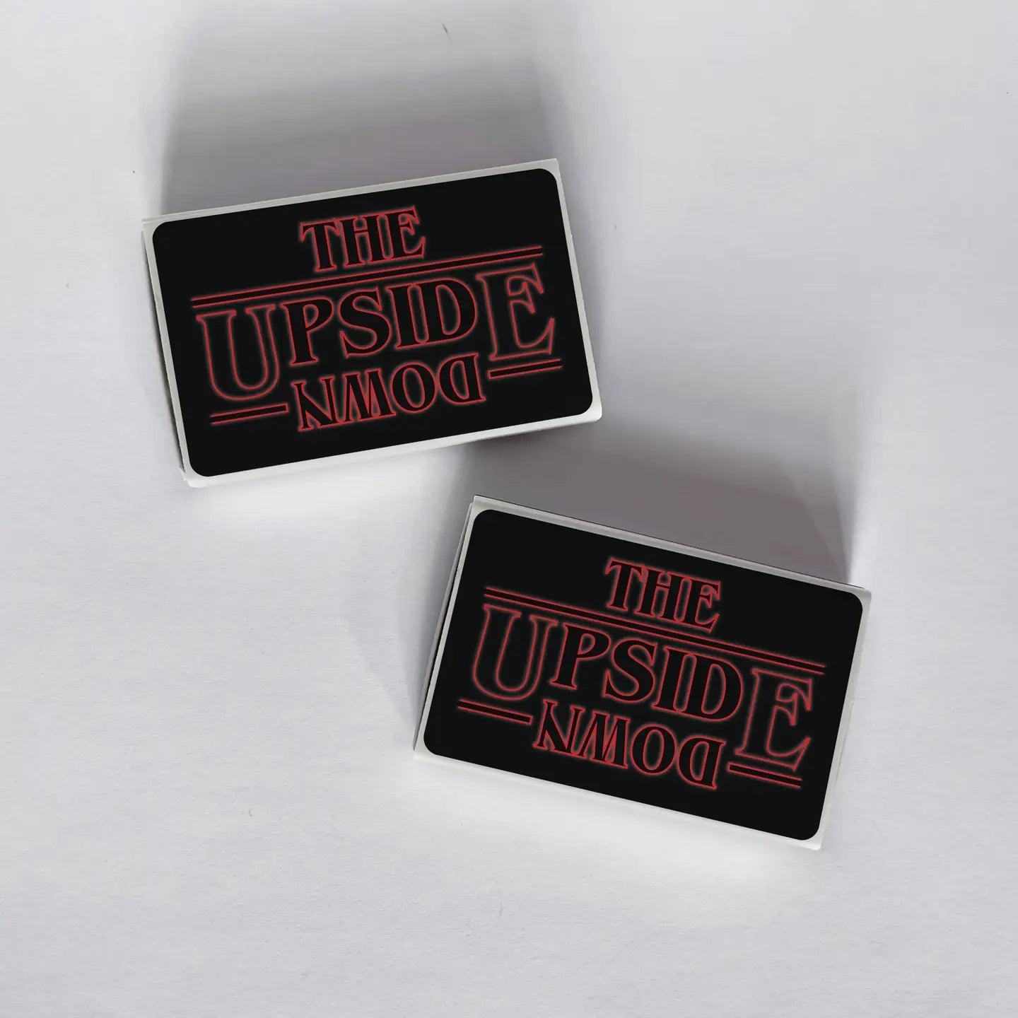 The Upside Down Stranger Things Matchbook