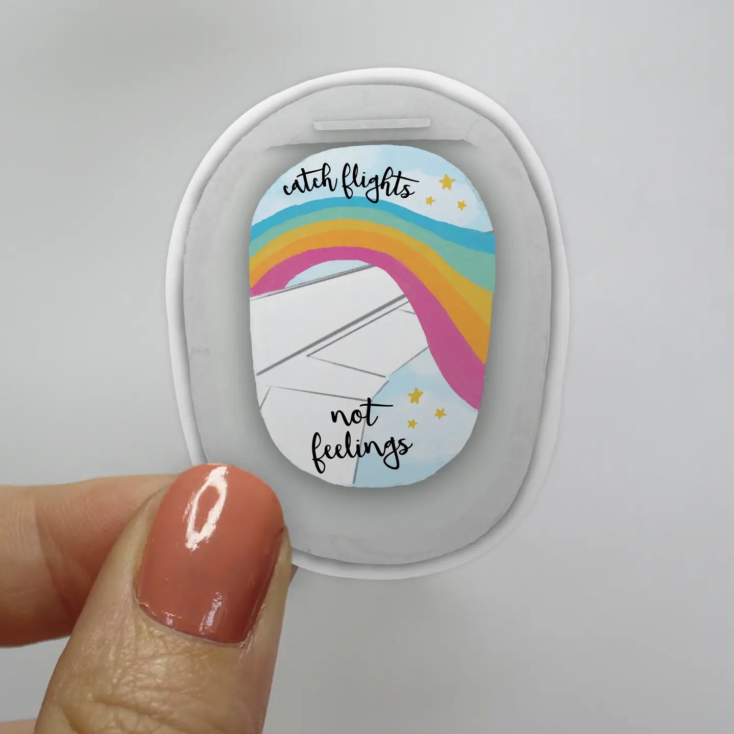 Distorted Flight Sticker Catch Flight Not Feelings Airplane Wing Sticker – SHOP JOCELYN DIEBOLT ...