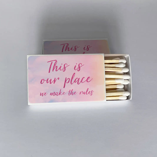 Lover This is Our Place Taylor Swift Matchbook