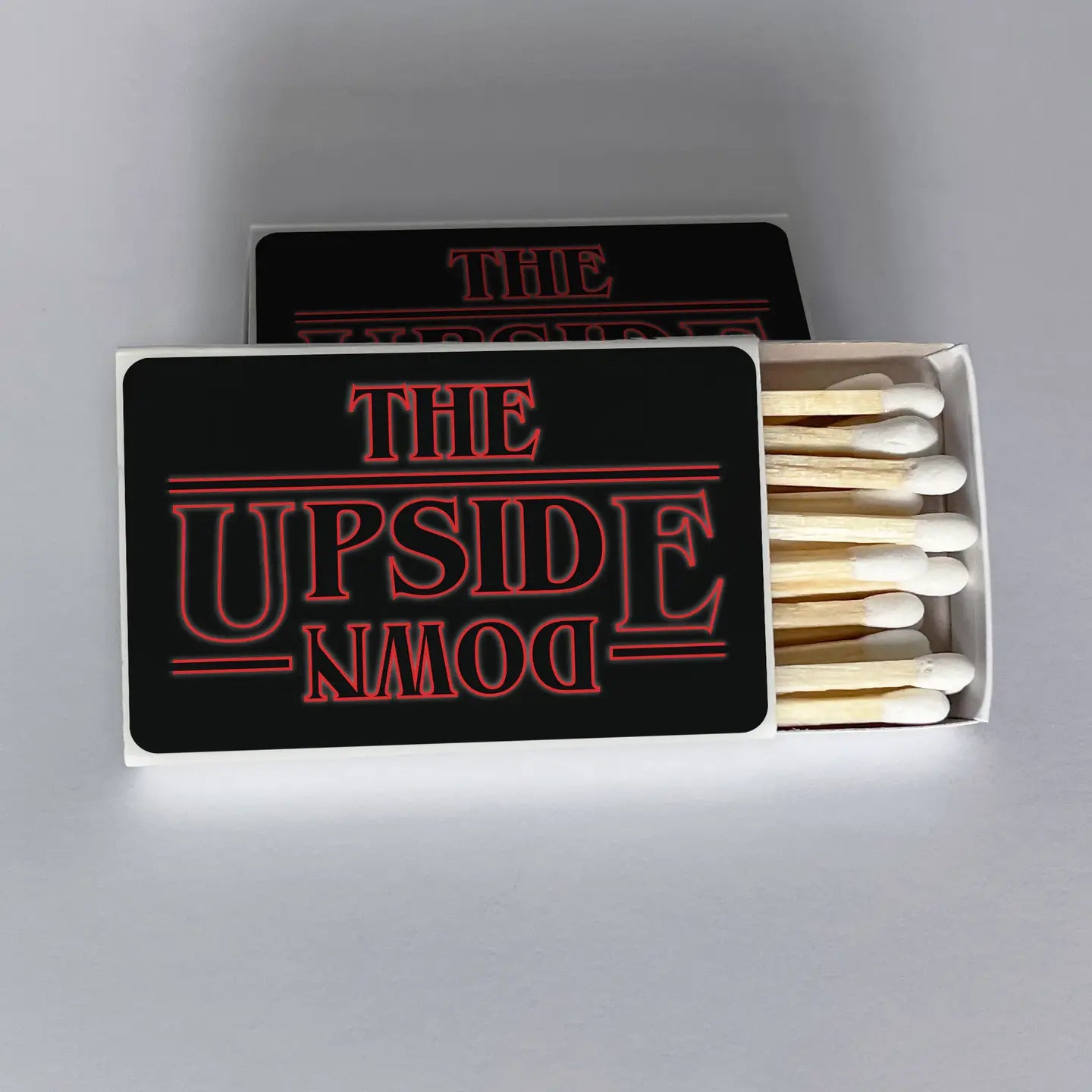 The Upside Down Stranger Things Matchbook