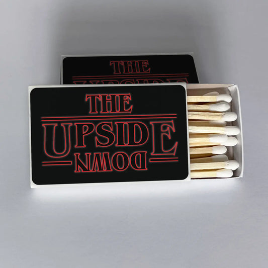 The Upside Down Stranger Things Matchbook