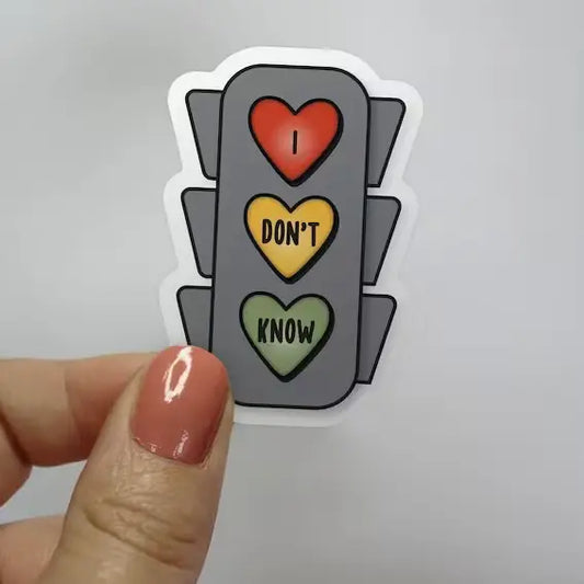 Traffic Light I Don't Know Taylor Swift Sticker