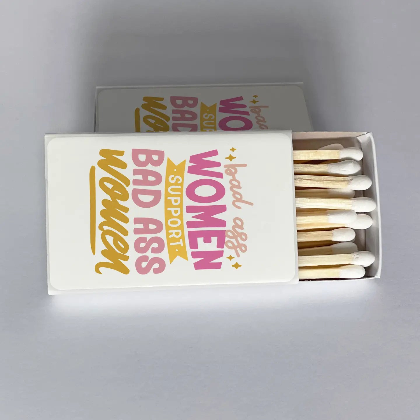 Badass Women Support Badass Women Matchbook