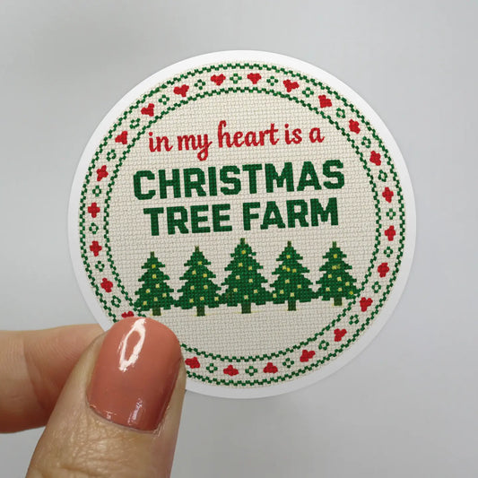 Christmas Tree Farm Taylor Swift Sticker
