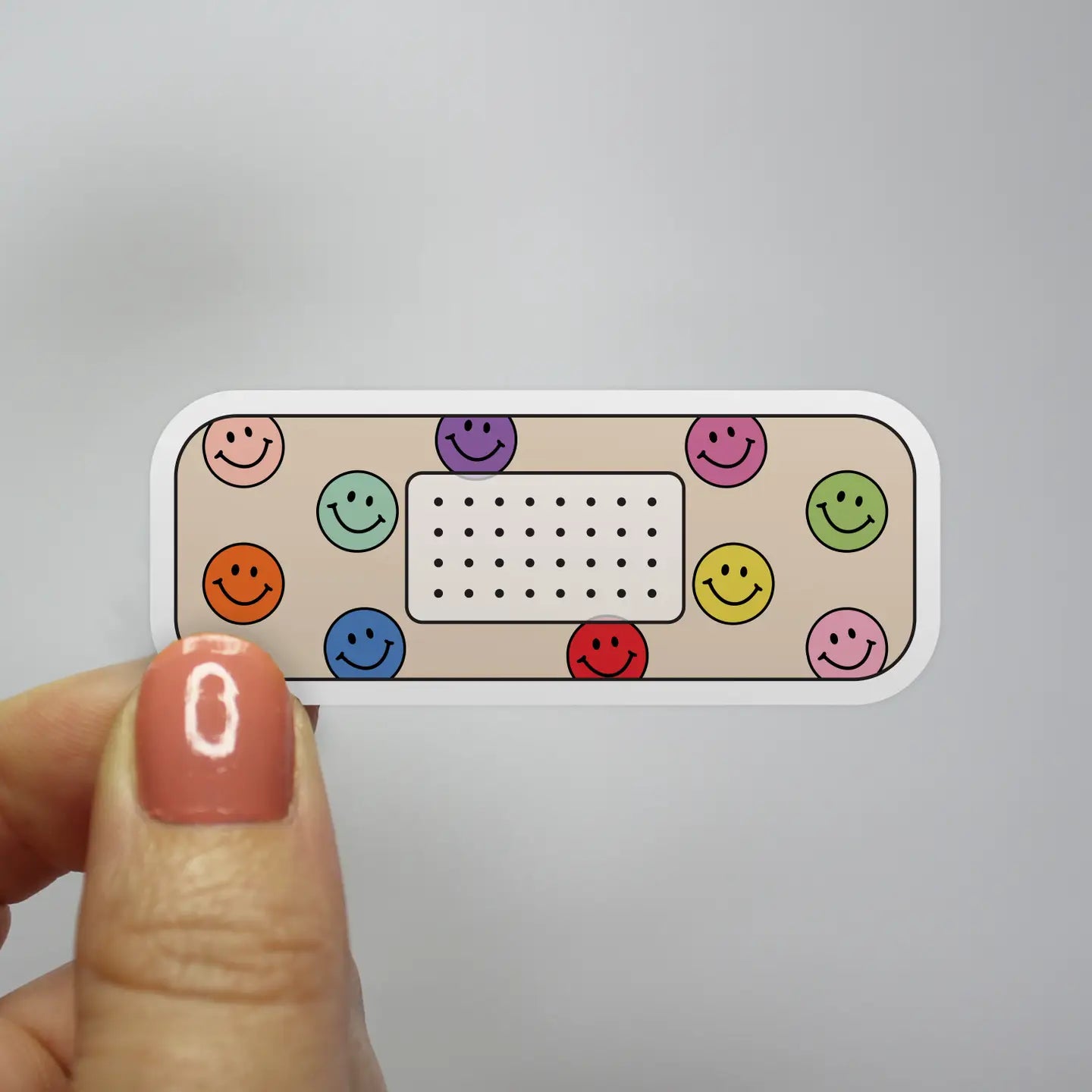 Smiley Faces Bandage Sticker