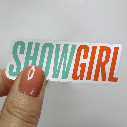 Showgirl Taylor Swift Sticker
