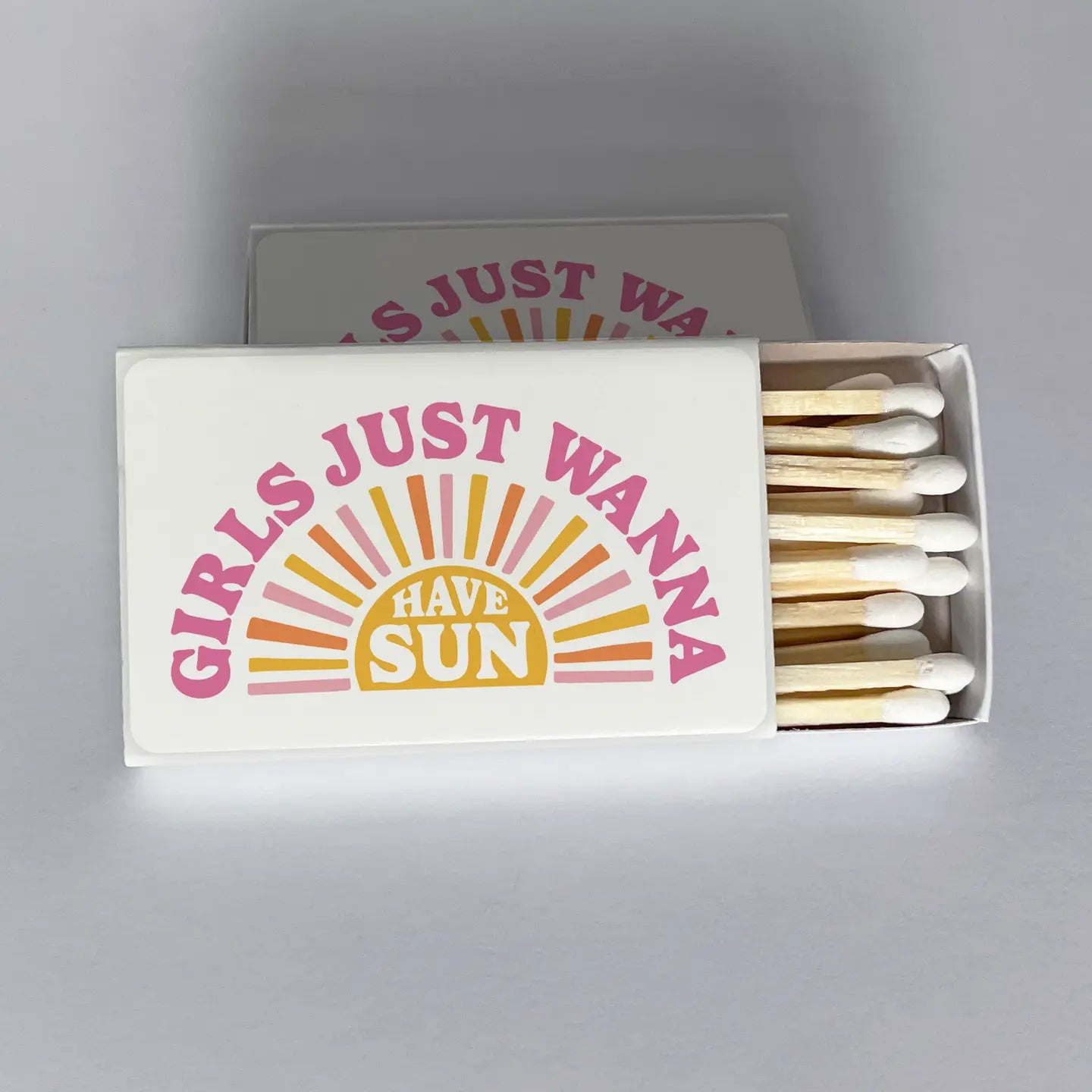 Girls Just Wanna Have Sun Matchbook