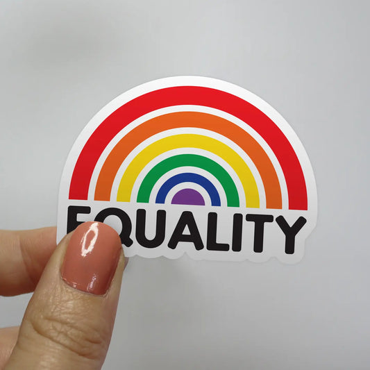 Equality Rainbow Sticker