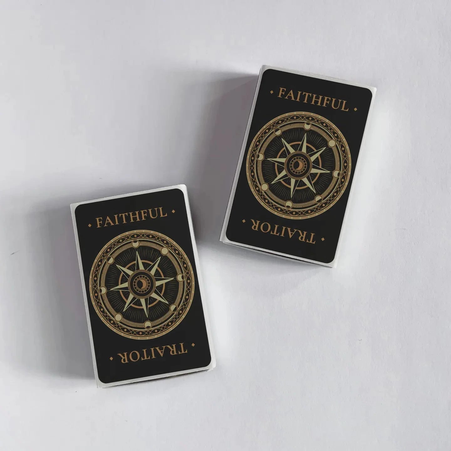 Round Table Traitor Faithful Matchbook
