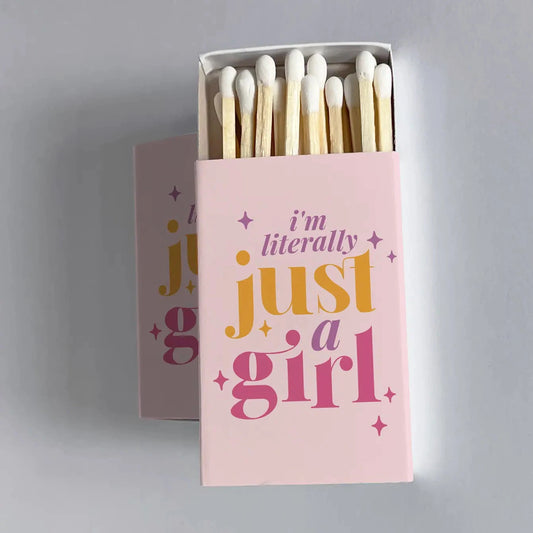 I'm Literally Just a Girl Matchbook