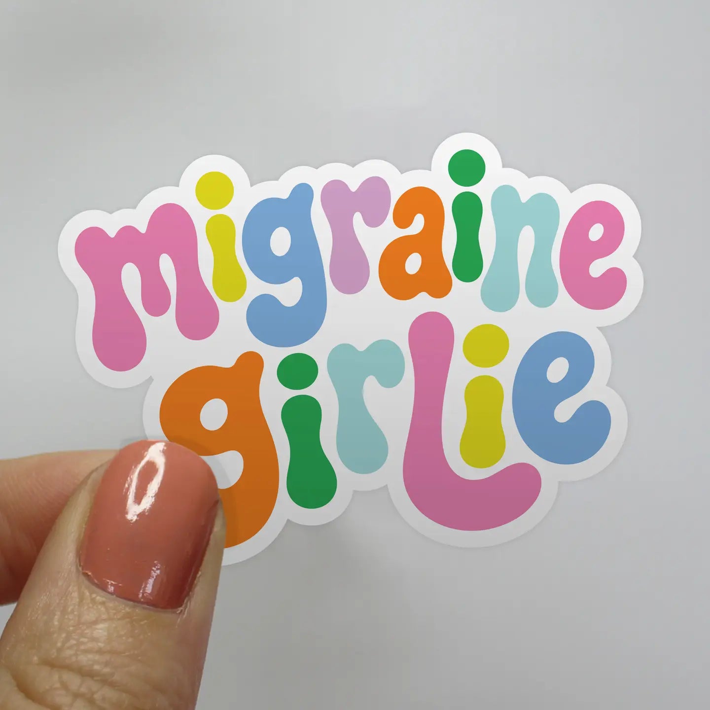 Migraine Girlie Sticker
